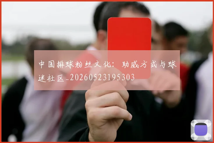 中国排球粉丝文化：助威方式与球迷社区_20260523195303